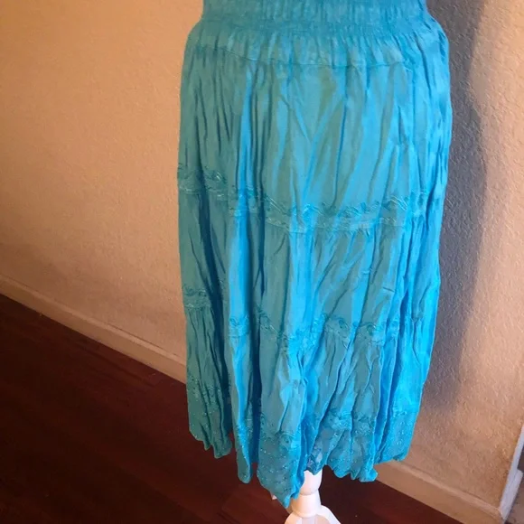 Sakkas Womens Peasant Dress - Picture 10 of 13